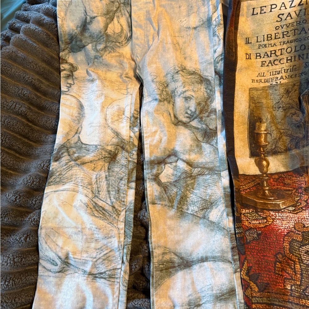 Artistic Print pants